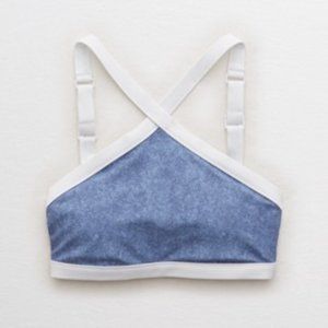 Aerie Binding High Neck Bikini Top